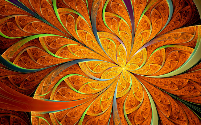 Vinilos para muebles y armarios diseño fractal